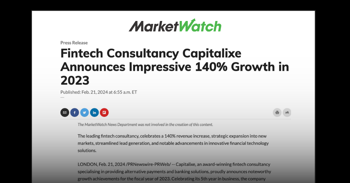 Capitalixe Announces 140% Growth in 2023