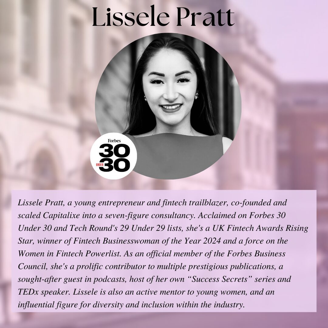 Lissele pratt to speak at kcl women in business "behind every woman" event 1 Lissele pratt to speak at kcl women in business "behind every woman" event
